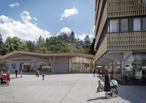 Tierpark Goldau, Aussenvisualisierung, marty architektur