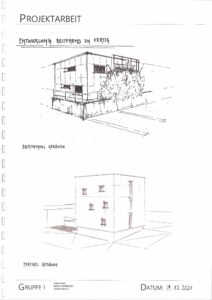 Projektarbeit Janine Imholz, Arbeitsbucheintrag, marty architektur