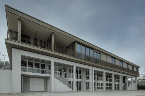 Dreifachturnhalle Pfäffikon, Schlussfoto, marty architektur