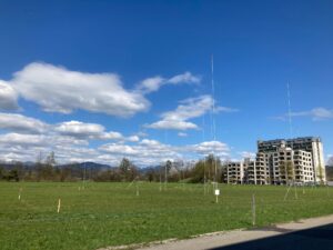 Seeblick Lachen, Baugespann, marty architektur