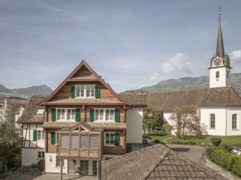 Alte Kaplanei Pfrundhaus Seewen, Schlussfoto, marty architektur