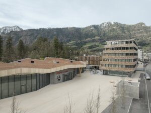 Tierpark Goldau, Wohnhaus, Aussenaufnahme, marty architektur ag